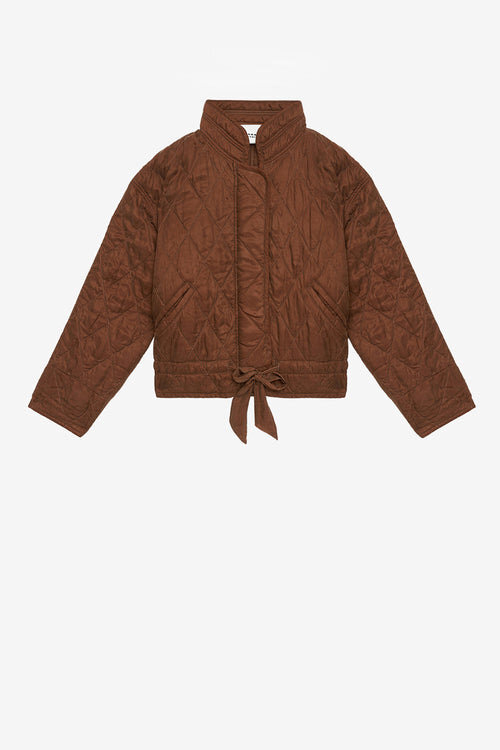 Zakiane Quilted Satin Jacket Zakiane Quilted Satin Jacket
