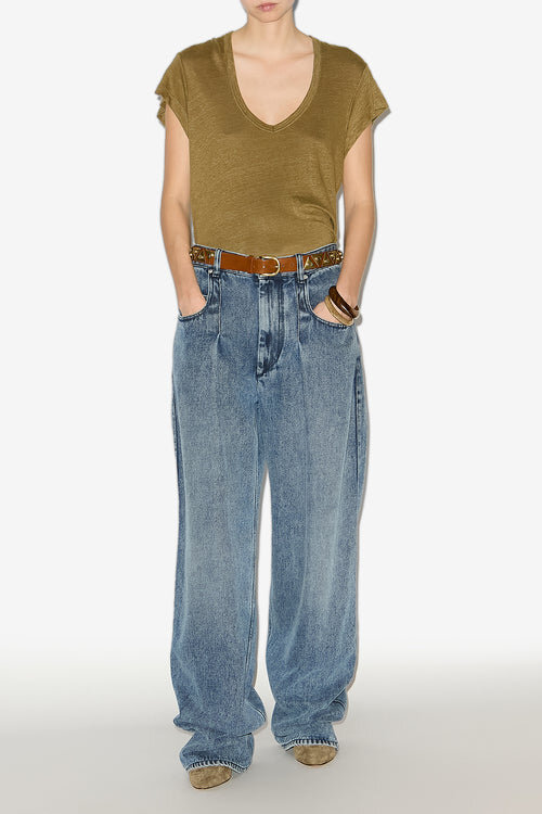 Zankou Short-Sleeve Linen T-Shirt Zankou Short-Sleeve Linen T-Shirt