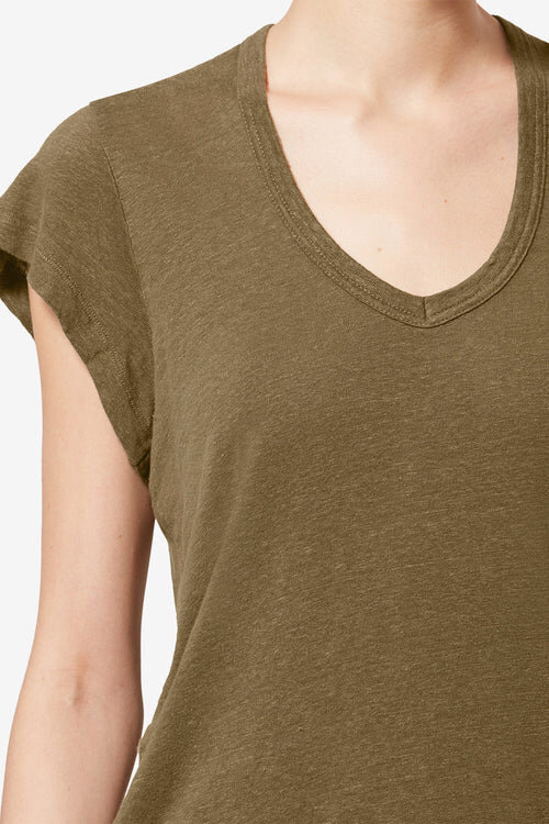 Zankou Short-Sleeve Linen T-Shirt Zankou Short-Sleeve Linen T-Shirt