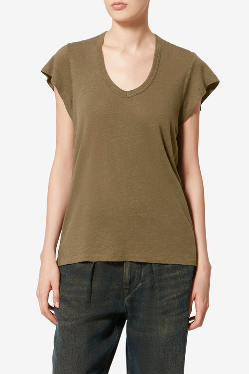 Zankou Short-Sleeve Linen T-Shirt Zankou Short-Sleeve Linen T-Shirt