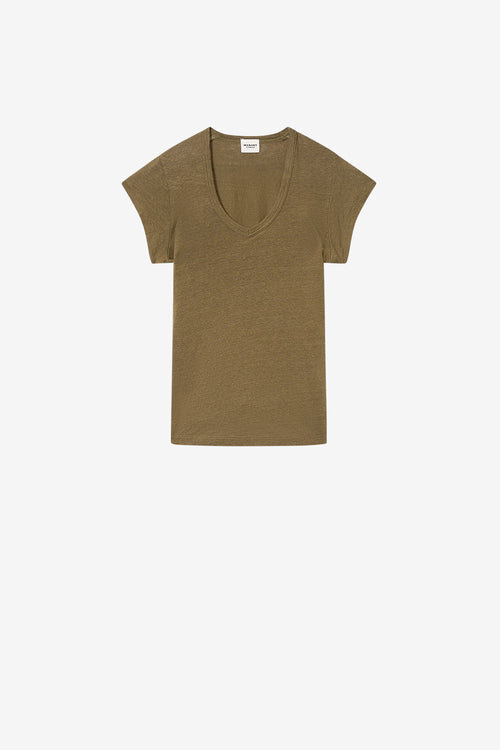 Zankou Short-Sleeve Linen T-Shirt Zankou Short-Sleeve Linen T-Shirt