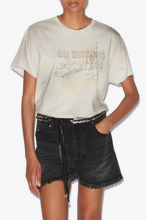 Zaof Printed Cotton T-Shirt Zaof Printed Cotton T-Shirt