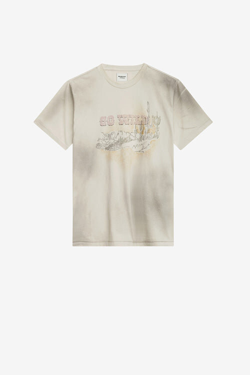 Zaof Printed Cotton T-Shirt Zaof Printed Cotton T-Shirt