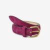 Zap Leather Buckle Belt