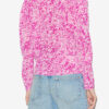 Zarga Pleated Blouse in Printed Silk Zarga Pleated Blouse in Printed Silk