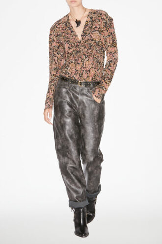 Zekia Printed Long-Sleeve Top Zekia Printed Long-Sleeve Top