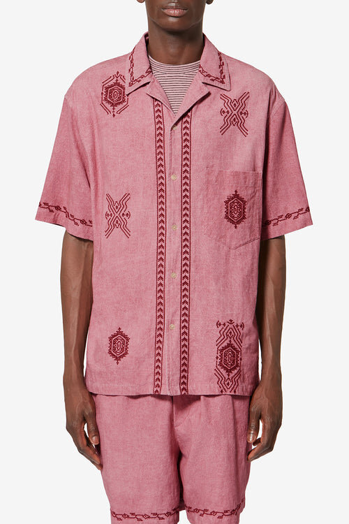 Zekim Embroidered Cotton Gauze Shirt Zekim Embroidered Cotton Gauze Shirt