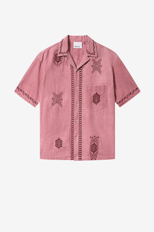 Zekim Embroidered Cotton Gauze Shirt Zekim Embroidered Cotton Gauze Shirt