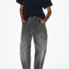 Zelitos Plain-Colored Cotton T-Shirt with Shoulder Pads Zelitos Plain-Colored Cotton T-Shirt with Shoulder Pads
