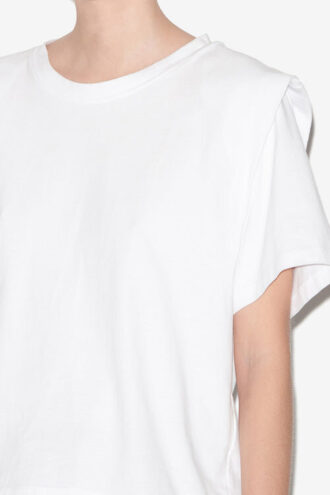 Zelitos Short-Sleeve T-Shirt in Plain-Colored Cotton Zelitos Short-Sleeve T-Shirt in Plain-Colored Cotton