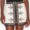 Zeria Embroidered Gauze Mini Skirt Zeria Embroidered Gauze Mini Skirt