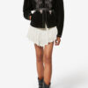 Zoelia Embroidered Silk and Cotton Shorts Zoelia Embroidered Silk and Cotton Shorts