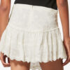 Zoelia Embroidered Silk and Cotton Shorts Zoelia Embroidered Silk and Cotton Shorts