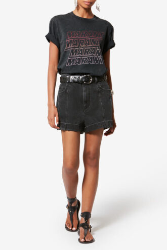 Zoeline Short-Sleeve Cotton T-Shirt