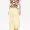 Zohra Printed Woven Jersey Top Zohra Printed Woven Jersey Top